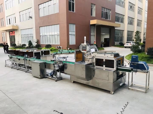 स्वचालित बॉक्स कार्टन पैकिंग मशीन स्नैक फूड लघु विद्युत उद्योग