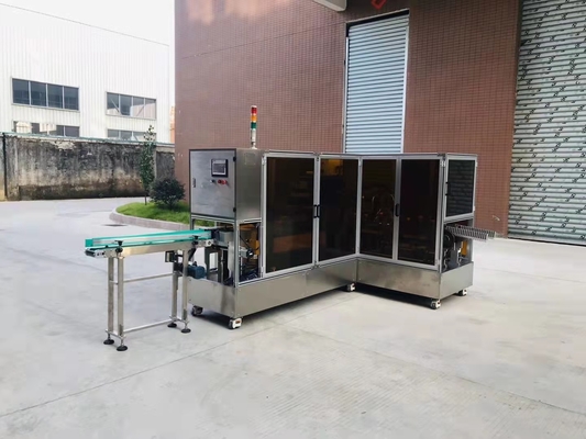 पूरी तरह से स्वचालित विमान बॉक्स कार्टन पैकिंग मशीन पेपर फोल्डिंग बनाना